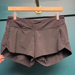 LULU LEMON Women's Black Athletic Shorts